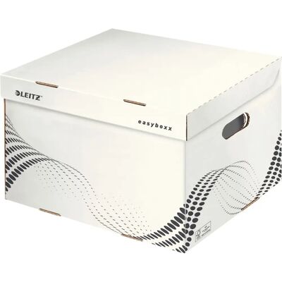 Leitz Modell 61370000 Weiße Aktenbox - Archivbox Leitz Modell 61370000 Weiße Aktenbox - Archivbox
