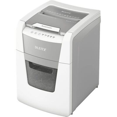 Leitz 80110000 Paper Shredder - Cross shredding - Grey/White - 22 cm Leitz 80110000 Paper Shredder - Cross shredding - Grey/White - 22 cm