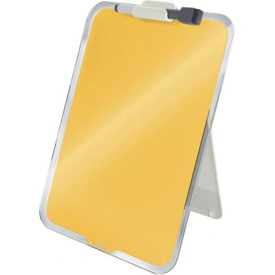 Lavagna bianca Leitz - 216x297mm Vetro temperato - Giallo Lavagna bianca Leitz - 216x297mm Vetro temperato - Giallo