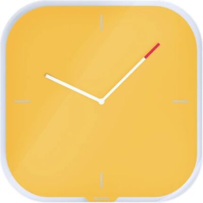 Orologio da Parete Giallo Silenzioso Leitz 90170019 - Orologio da Tavolo e Parete Orologio da Parete Giallo Silenzioso Leitz 90170019 - Orologio da Tavolo e Parete
