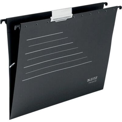 Cartella in cartone riciclato nero A4 Leitz 19210095 Cartella in cartone riciclato nero A4 Leitz 19210095