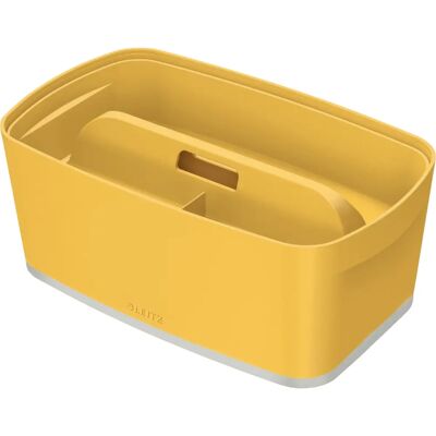 Leitz Boîte de Rangement 52670019 - Jaune - 5L Leitz Boîte de Rangement 52670019 - Jaune - 5L
