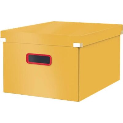 Leitz Scatola Gialla per Archiviazione - Organizzatore A4 pieghevole Leitz Scatola Gialla per Archiviazione - Organizzatore A4 pieghevole