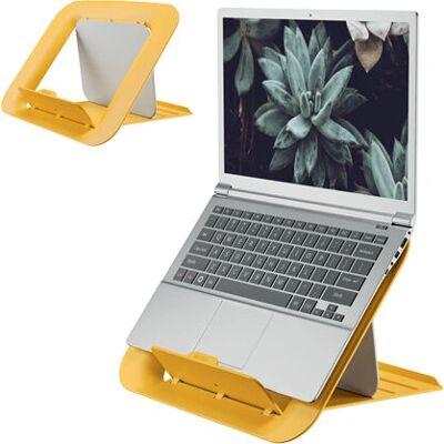 Leitz Ergo Cosy Bærbar Stander - Justerbar, Ergonomisk, Naturligt Gummi Leitz Ergo Cosy Bærbar Stander - Justerbar, Ergonomisk, Naturligt Gummi