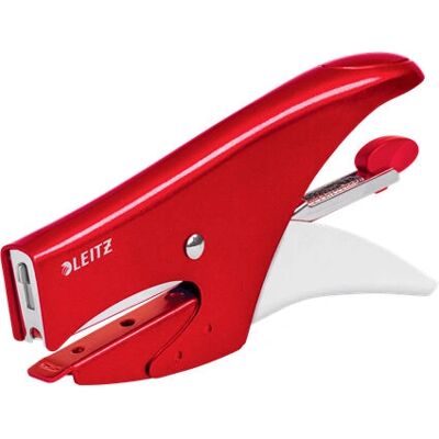 Leitz 55472026 Stapler - Red - Standard Leitz 55472026 Stapler - Red - Standard