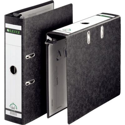 Leitz Caixa de arquivo - Modelo 18210000 - Preto - Organizador de arquivos Leitz Caixa de arquivo - Modelo 18210000 - Preto - Organizador de arquivos
