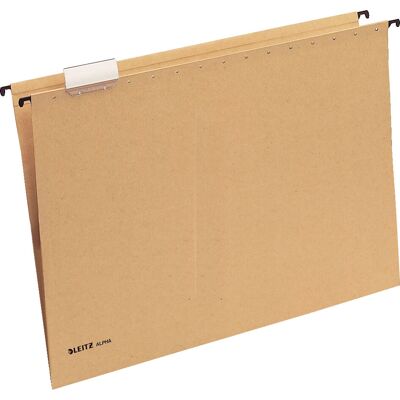 Leitz Alpha Hängemappe A3 Recycling Braun - Mappe Leitz Alpha Hängemappe A3 Recycling Braun - Mappe