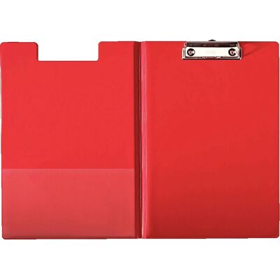 Leitz 39600025 Clipboard - Red A4, Clips 200 Sheets, Triangular Pocket Leitz 39600025 Clipboard - Red A4, Clips 200 Sheets, Triangular Pocket