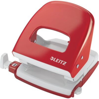 Perfurador Leitz Nexxt Metal - 30 folhas - Vermelho Perfurador Leitz Nexxt Metal - 30 folhas - Vermelho