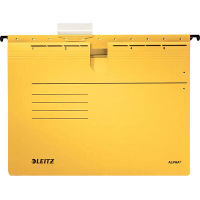Leitz Alpha Amarelo A4 Pasta suspensa - Pasta suspensa Leitz Alpha Amarelo A4 Pasta suspensa - Pasta suspensa
