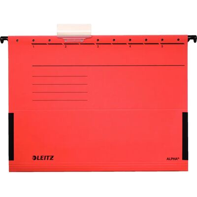 Leitz Alpha Carpeta Colgante A4 Roja - Carpeta colgante Leitz Alpha Carpeta Colgante A4 Roja - Carpeta colgante