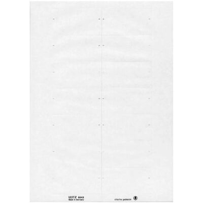 Leitz Weiße Etiketten - 73x40 mm, 350 Stück Leitz Weiße Etiketten - 73x40 mm, 350 Stück