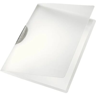 Leitz Dossier ColorClip A4 Gris - 30 Feuilles - Publicité Leitz Dossier ColorClip A4 Gris - 30 Feuilles - Publicité