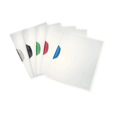 Leitz Berichtumschlag - Polycarbonat, Polypropylen - Schwarz, Blau, Grün Leitz Berichtumschlag - Polycarbonat, Polypropylen - Schwarz, Blau, Grün