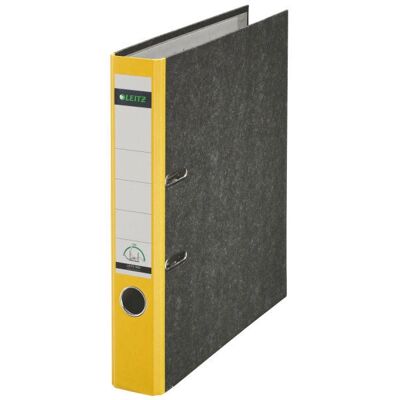 Leitz Jaune A4 Classeur à Anneaux 180° - Classeur - Publicité Leitz Jaune A4 Classeur à Anneaux 180° - Classeur - Publicité