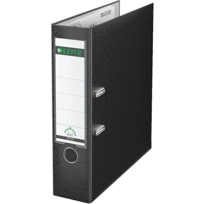 Leitz Black 180° Lever Arch File - A4 600 Sheets Leitz Black 180° Lever Arch File - A4 600 Sheets