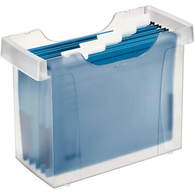Leitz Modell 19930003 Transparent Polystyrol Aktenbox - Dokumentenablage Leitz Modell 19930003 Transparent Polystyrol Aktenbox - Dokumentenablage
