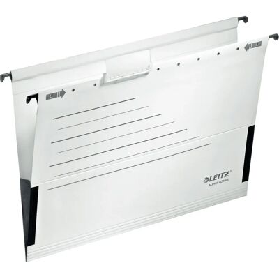 Cartella Suspesa Leitz Alpha Active - A4 Bianco - Archiviazione Ufficio Cartella Suspesa Leitz Alpha Active - A4 Bianco - Archiviazione Ufficio