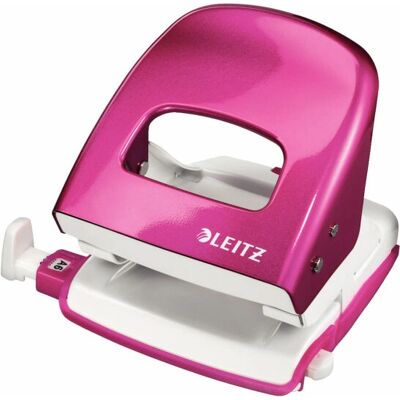 Leitz Série NeXXt Métal Perforatrice Bureau - Rose - 30 Feuilles - Publicité Leitz Série NeXXt Métal Perforatrice Bureau - Rose - 30 Feuilles - Publicité