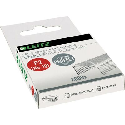 Leitz 55771000 graffe - Confezione da 2000 graffe Leitz 55771000 graffe - Confezione da 2000 graffe