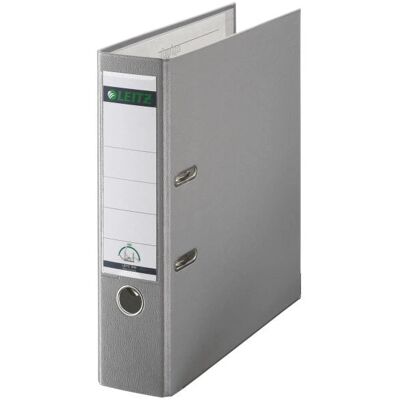 Carpeta de palanca Leitz A4 Gris 80mm - Archivador Carpeta de palanca Leitz A4 Gris 80mm - Archivador