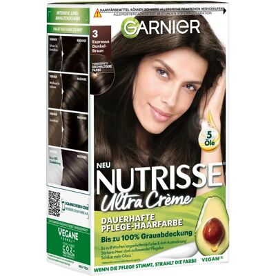 Colorazione Castano Scuro Garnier - Permanente con Oli Nutrienti Colorazione Castano Scuro Garnier - Permanente con Oli Nutrienti