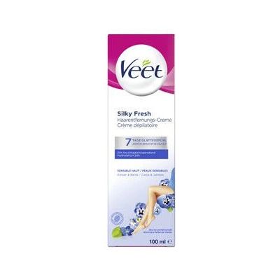 Crème dépilatoire Veet - Peau sensible - 100ml - Publicité Crème dépilatoire Veet - Peau sensible - 100ml - Publicité