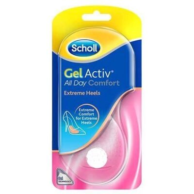 Scholl 3020803 Heel Pad Shoe Insert Sticker - Heel Support for High Heels Scholl 3020803 Heel Pad Shoe Insert Sticker - Heel Support for High Heels