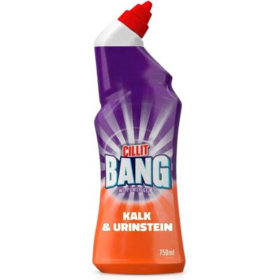LG Cillit BANG Gel Nettoyant WC - Anti-Calcaire & Tarte - 750ml LG Cillit BANG Gel Nettoyant WC - Anti-Calcaire & Tarte - 750ml
