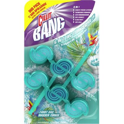 Cillit Bang - 6in1 WC Tropical Lagoon - Detergente WC Cillit Bang - 6in1 WC Tropical Lagoon - Detergente WC