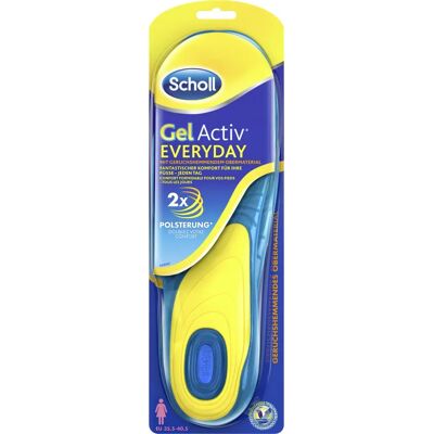 Scholl GelActiv Gel-Einlegesohlen Gelb - Komforteinsätze Scholl GelActiv Gel-Einlegesohlen Gelb - Komforteinsätze