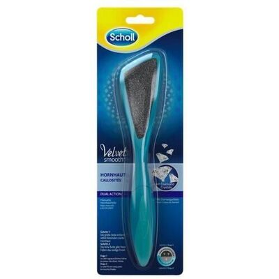 Scholl Velvet Smooth Dual Action Diamond Foot File - Foot Care Appliance Scholl Velvet Smooth Dual Action Diamond Foot File - Foot Care Appliance