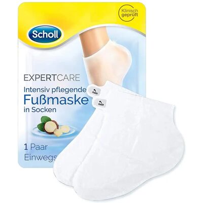 Scholl - Maska Pedi Expert Care - Odżywcza maska do stóp z olejem makadamia Scholl - Maska Pedi Expert Care - Odżywcza maska do stóp z olejem makadamia