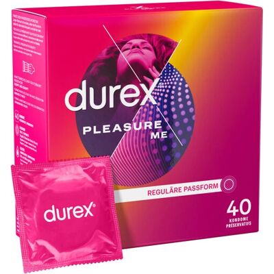 Durex Pleasure Me Kondomy s rýhováním a tečkami - Kondomy Durex Pleasure Me Kondomy s rýhováním a tečkami - Kondomy