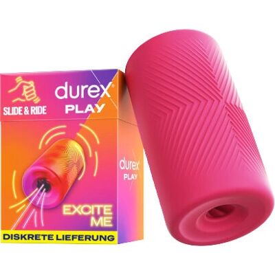 Durex Pink Männlicher Masturbator - Texturiertes Solo-Vergnügen Durex Pink Männlicher Masturbator - Texturiertes Solo-Vergnügen