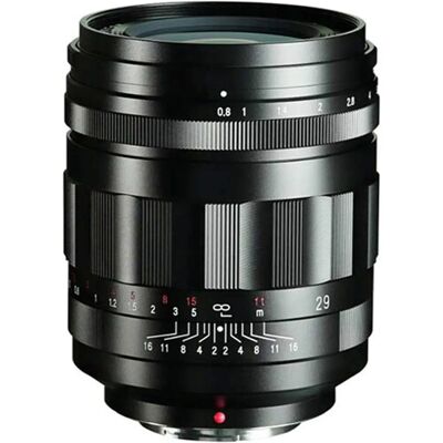 Voigtländer 29mm f/0,8 Micro Four Thirds Objektiv - Kompakt, Hell, Präzise Voigtländer 29mm f/0,8 Micro Four Thirds Objektiv - Kompakt, Hell, Präzise