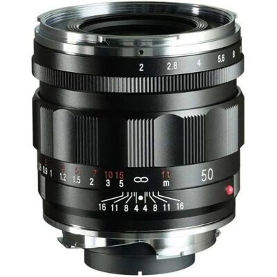 Voigtlander 50mm f/2 Leica M Lens - Compact, Aspherical, Manual Focus Voigtlander 50mm f/2 Leica M Lens - Compact, Aspherical, Manual Focus