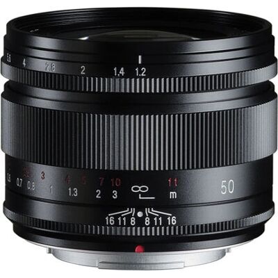 Voigtländer 50mm f/1.2 - Objektiv - Svart Voigtländer 50mm f/1.2 - Objektiv - Svart
