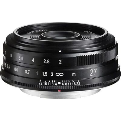 Voigtländer Ultron X 27mm / 2.0 zwart - Camera Lens Voigtländer Ultron X 27mm / 2.0 zwart - Camera Lens
