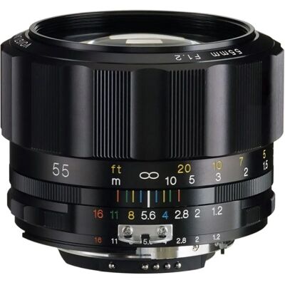Voigtländer 55mm f/1.2 SLII-S Kameraobjektiv - Schwarz Voigtländer 55mm f/1.2 SLII-S Kameraobjektiv - Schwarz