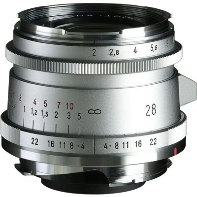 Voigtlander Voigtlander Ultron II 28mm f/2.0 Silver - Lens for Leica M Voigtlander Voigtlander Ultron II 28mm f/2.0 Silver - Lens for Leica M