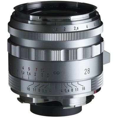 Voigtlander Nokton 28mm F1.5 VM Asphärisch Silber - Objektiv Voigtlander Nokton 28mm F1.5 VM Asphärisch Silber - Objektiv