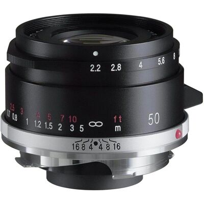Voigtländer Color-Skopar 50mm F/2.2 VM - Objektiv, Schwarz Voigtländer Color-Skopar 50mm F/2.2 VM - Objektiv, Schwarz
