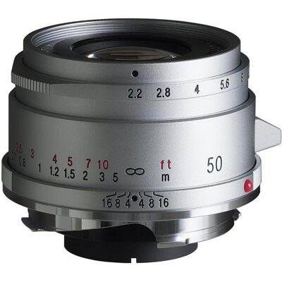Voigtländer Color-Skopar 50mm F/2.2 VM Argento - Obiettivo Voigtländer Color-Skopar 50mm F/2.2 VM Argento - Obiettivo