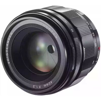 Voigtländer Nokton 40 mm / 1.2 Sony E - Manueller Fokus, Schwarz Voigtländer Nokton 40 mm / 1.2 Sony E - Manueller Fokus, Schwarz