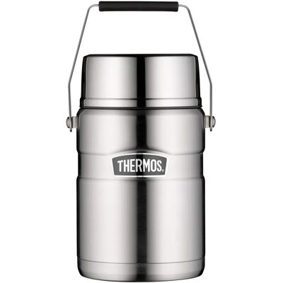 THERMOS Stainless King Voedselcontainer - 1,2L, Vakuumisolerend, Duurzaam THERMOS Stainless King Voedselcontainer - 1,2L, Vakuumisolerend, Duurzaam