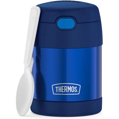 Barattolo di cibo isolato Thermos Blu - Contenitore termico per alimenti Barattolo di cibo isolato Thermos Blu - Contenitore termico per alimenti