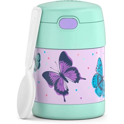 Thermos Isolier-Speisegefäß FUNTAINER Food Jar Schmetterlinge Thermos Isolier-Speisegefäß FUNTAINER Food Jar Schmetterlinge