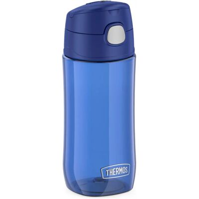 Thermos Blaue Tritan-Flasche - Leichte, Robuste, Auslaufsichere Wasserflasche Thermos Blaue Tritan-Flasche - Leichte, Robuste, Auslaufsichere Wasserflasche
