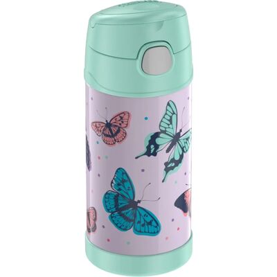 Thermos Isolier-Trinkflasche - 0,35L Edelstahl Thermos Isolier-Trinkflasche - 0,35L Edelstahl